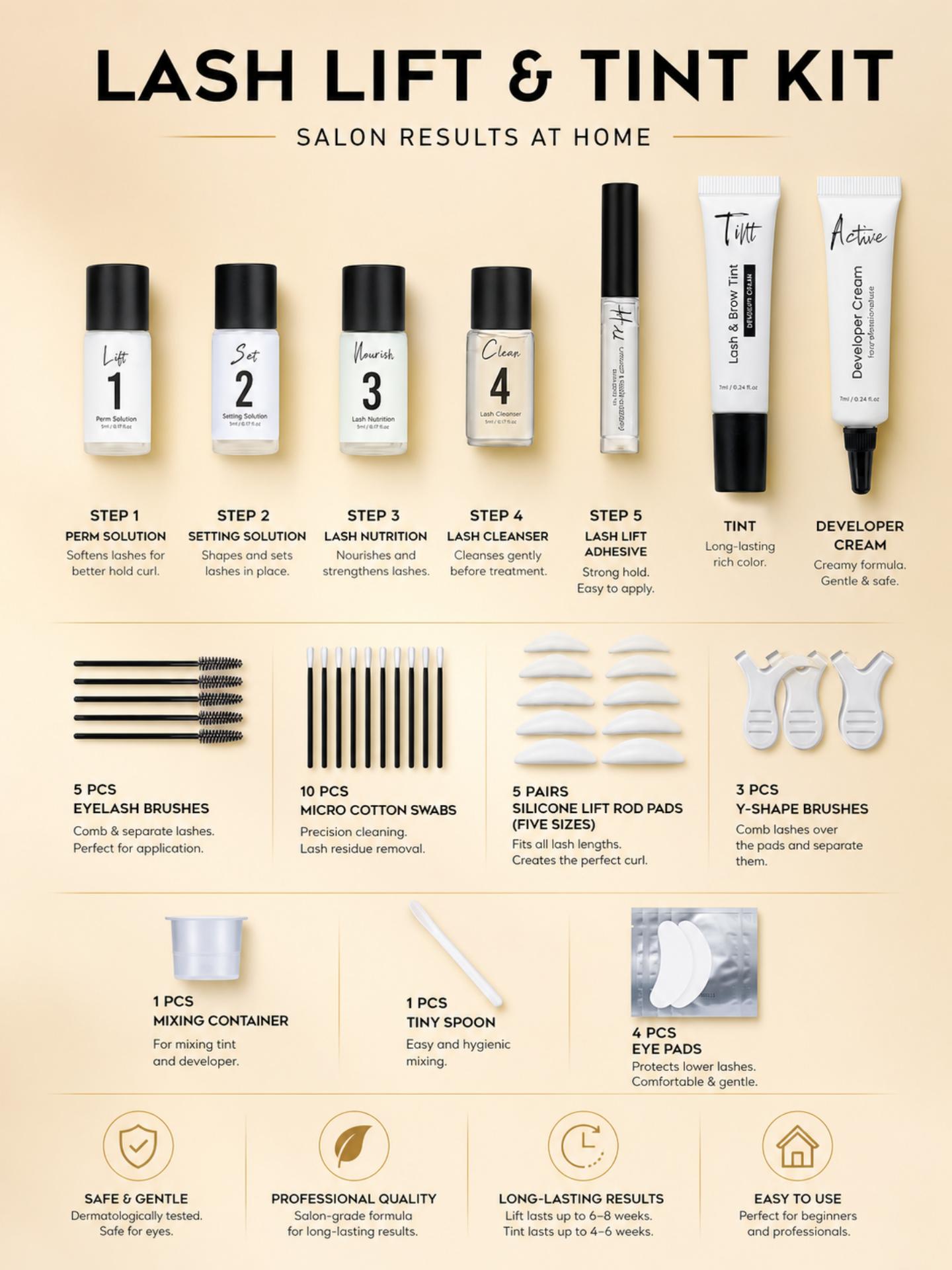 GOLLEE 래쉬 리프트 컬러 키트 브로우 라미네이션  - Brow Lamination Kit 리뷰 및 가격