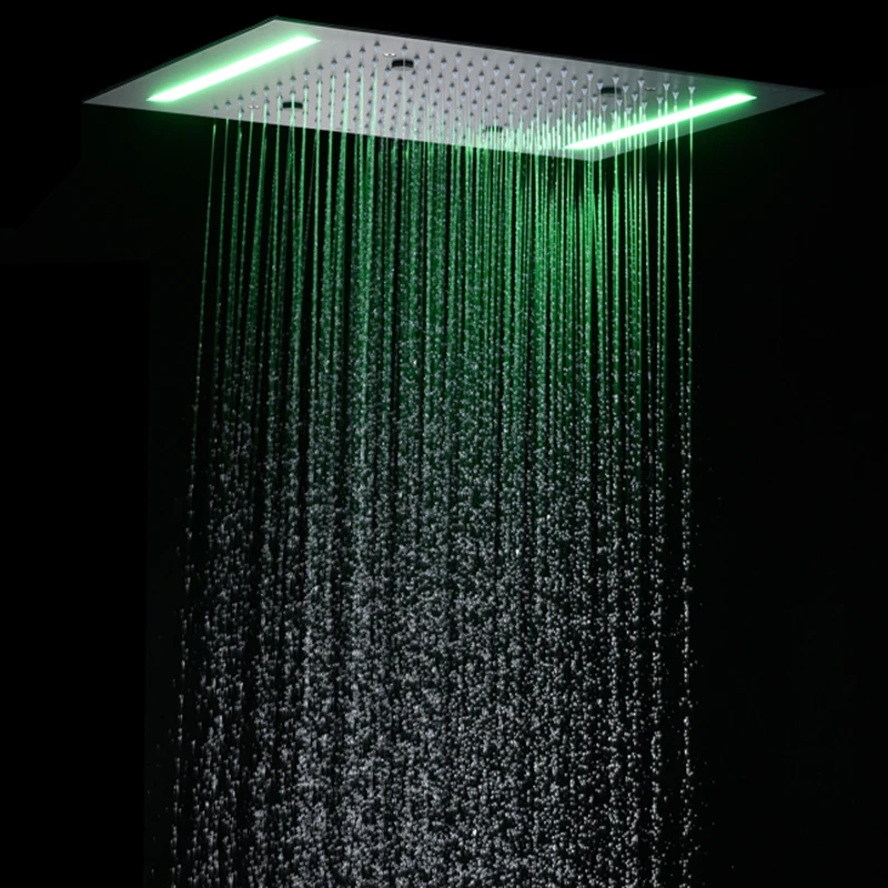 천장형 스파 샤워 시스템 LED 조명 분무 및 레인폴  - Spa & Wellness Earth City Москва Шелепиха 리뷰 및 가격