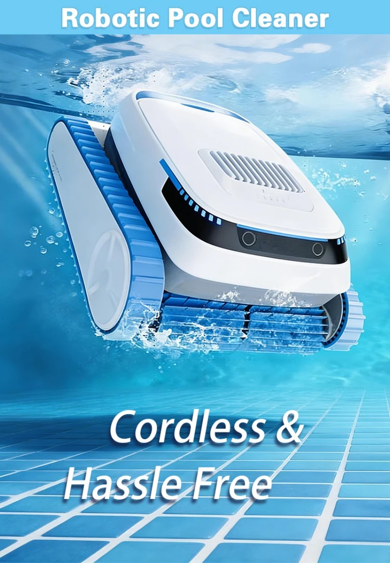 PC20 QD-40 무선 수영장 청소 로봇 앱 스마트  - Spa & Wellness Earth City Москва Шелепиха 리뷰 및 가격