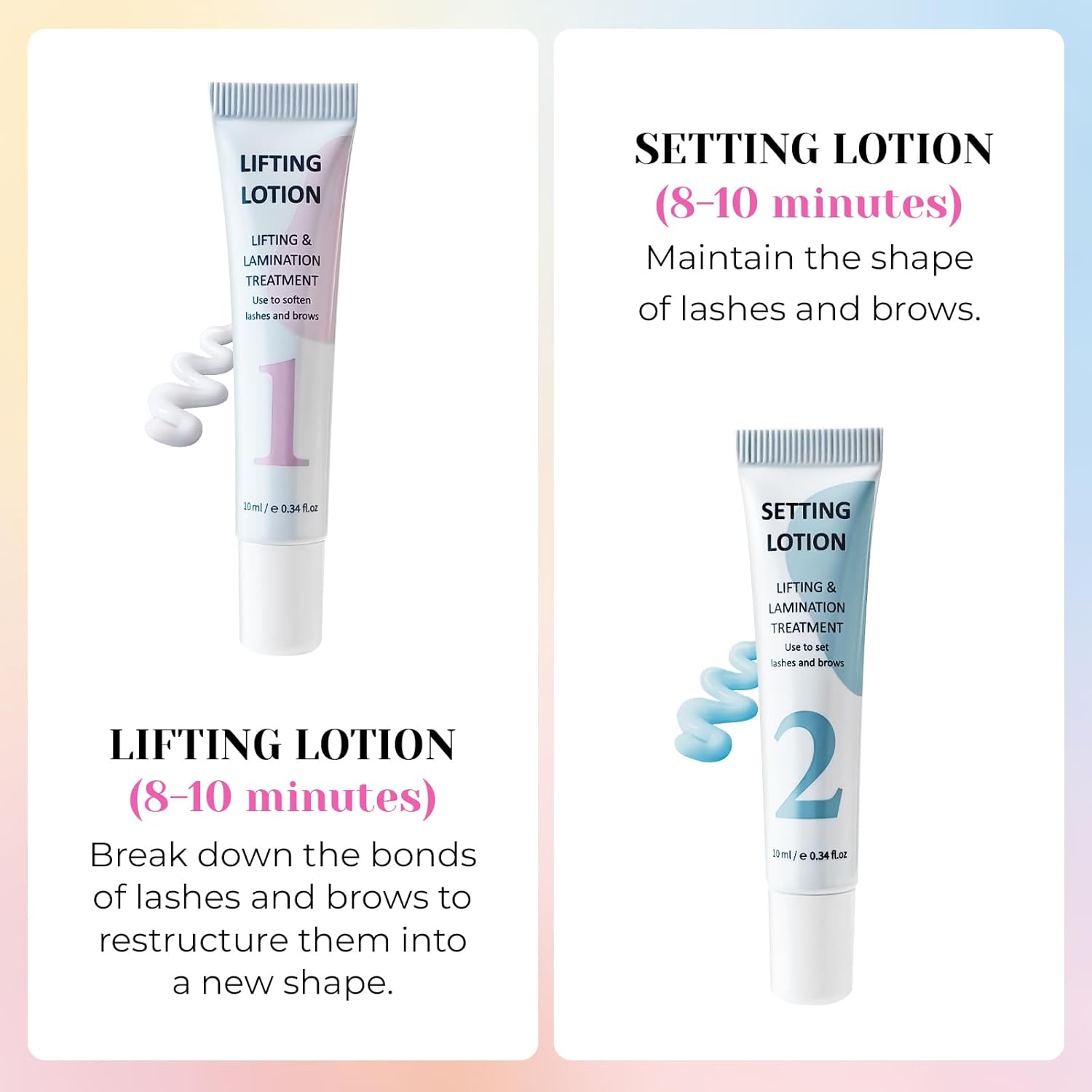 로만사 10ml 퍼밍 튜브 세트 속눈썹 리프팅 브로우  - Brow Lamination Kit 리뷰 및 가격