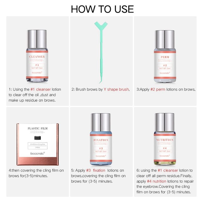 아이브씨씨앤디씨 브로우 라미네이션 키트 눈썹 리프팅 펌 - Brow Lamination Kit 리뷰 및 가격