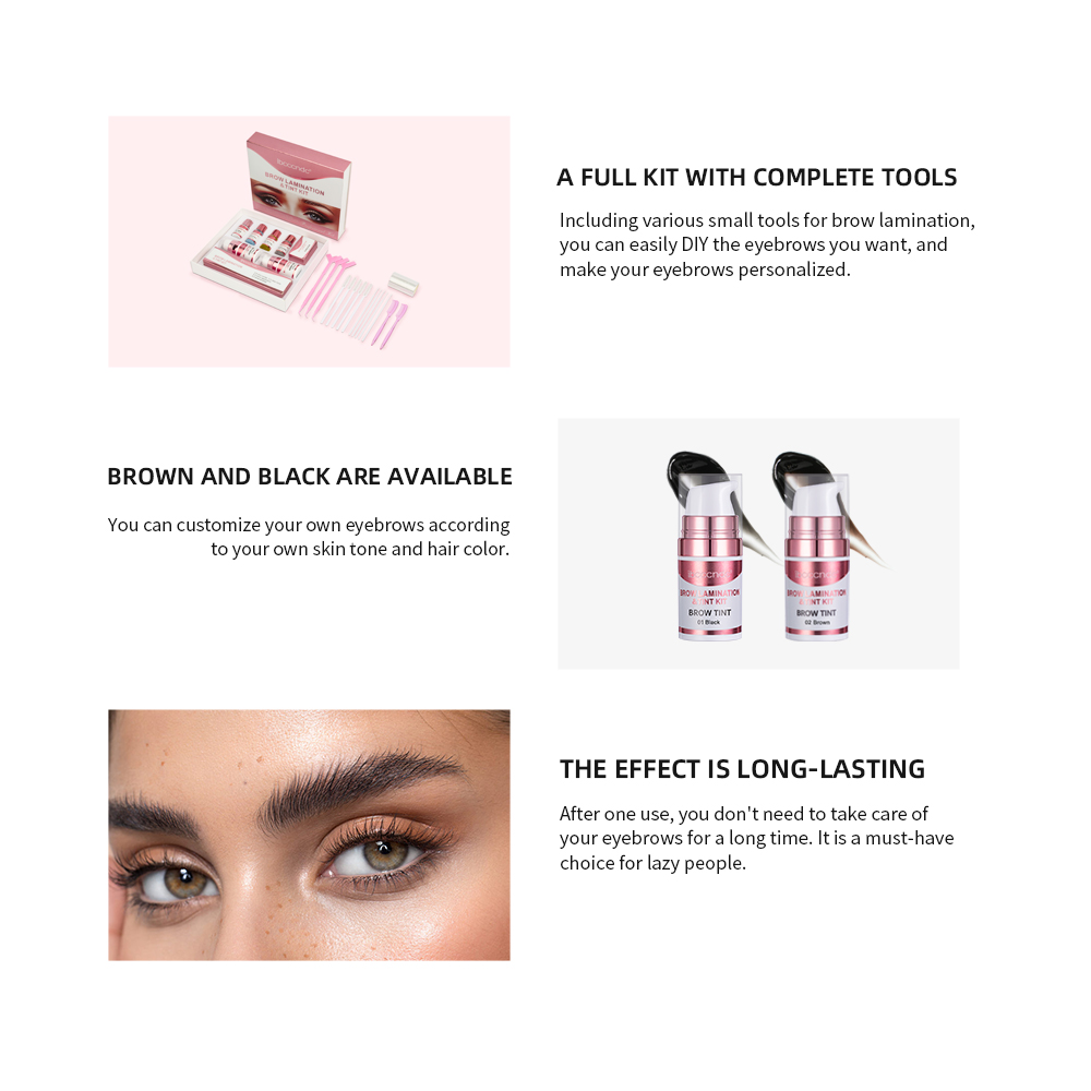 반영구 눈썹 라미네이션 & 틴트 키트 전문 리프팅 눈썹 - Brow Lamination Kit 리뷰 및 가격