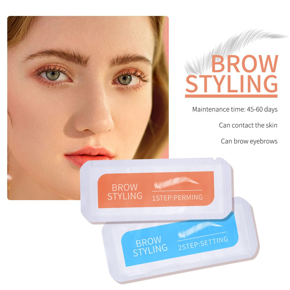 홈케어용 방수 오래 지속되는 눈썹 세팅 키트, 케라틴  - Brow Lamination Kit 리뷰 및 가격