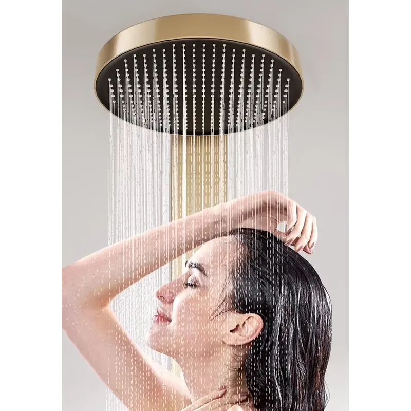 황동 레인폴 샤워 패널 세트 디지털 디스플레이 벽걸이형 - Spa & Wellness Earth City Москва Шелепиха 리뷰 및 가격